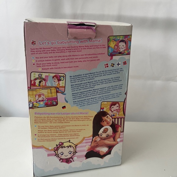 Babysitting Mama Nintendo Wii Game w/Baby Plush Soft Toy PAL UK Complete. - Picture 9 of 9